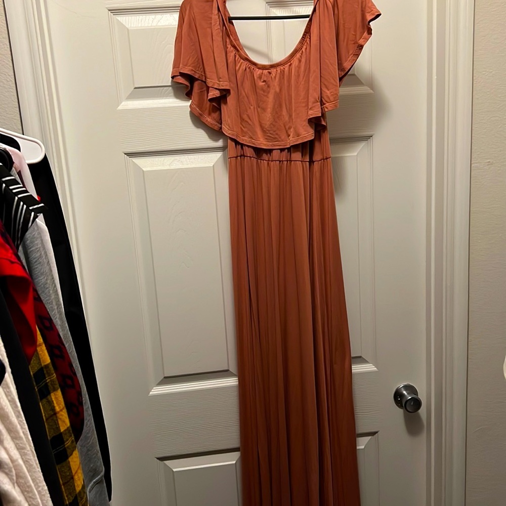 Maternity baby shower dress